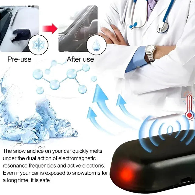 Final 3 Hours: 60%OFFđ„Electromagnetic wave anti freezing and snow removal device