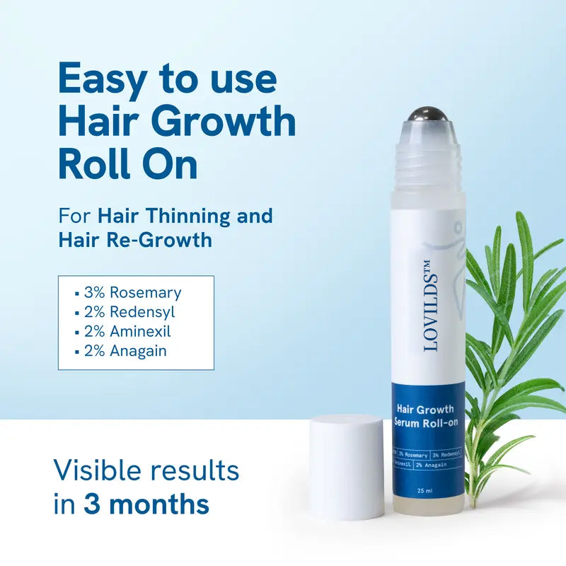 🔥🔥🔥LOVILDS^TM Ice-Roll Hair Activating Serum(🎁Flash Sale - Don’t Miss Out)