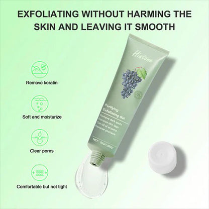 Histone™ Reinigendes Peeling-Gel🍇- für Acanthosis Nigricans, Peeling, dunkle Flecken, Hautflecken und Ekzeme