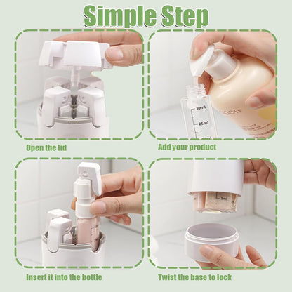 Last 3 Hours! 70% OFF - 4 in 1 Travel Dispenser Bottles