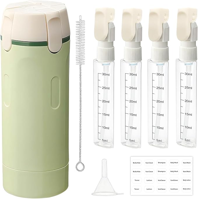 Last 3 Hours! 70% OFF - 4 in 1 Travel Dispenser Bottles