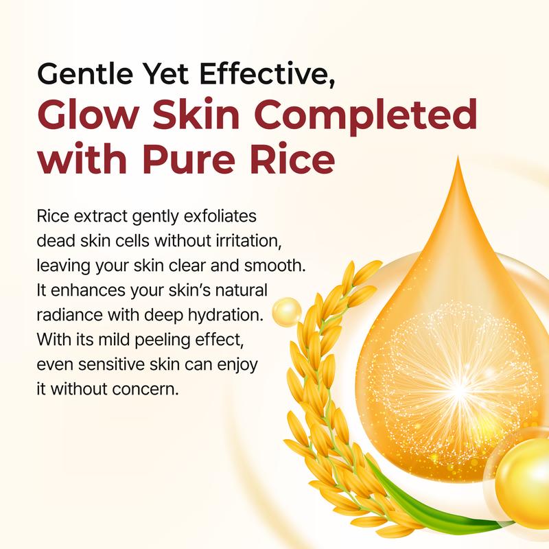 BBOJI™ Peel Shot Duo - Gentle exfoliator glow rice ampoule