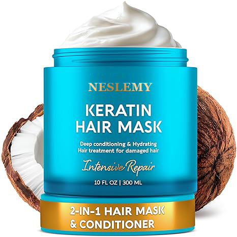 NESLEMY™ Deep Conditioning Hair Mask - Revive Damaged Hair with Deep Conditioning Power