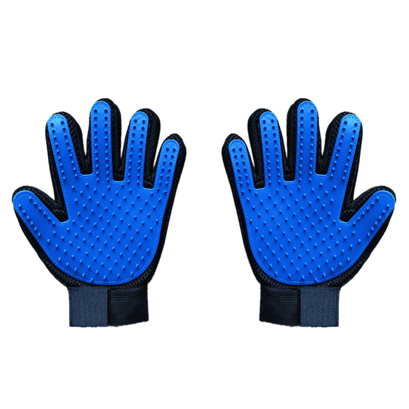 Blue gloves [for both hands] - 2 pairs in total