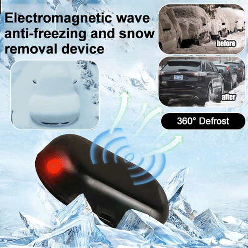 Final 3 Hours: 60%OFF🔥Electromagnetic wave anti freezing and snow removal device