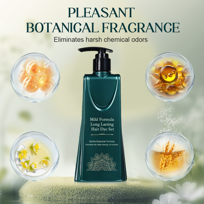 Last 3 Hours!  70% OFF - Mild Formula Long Lasting Hair Dye Set